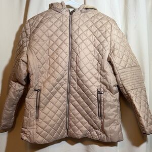 NEW Women's Quilted Jacket - Tan
